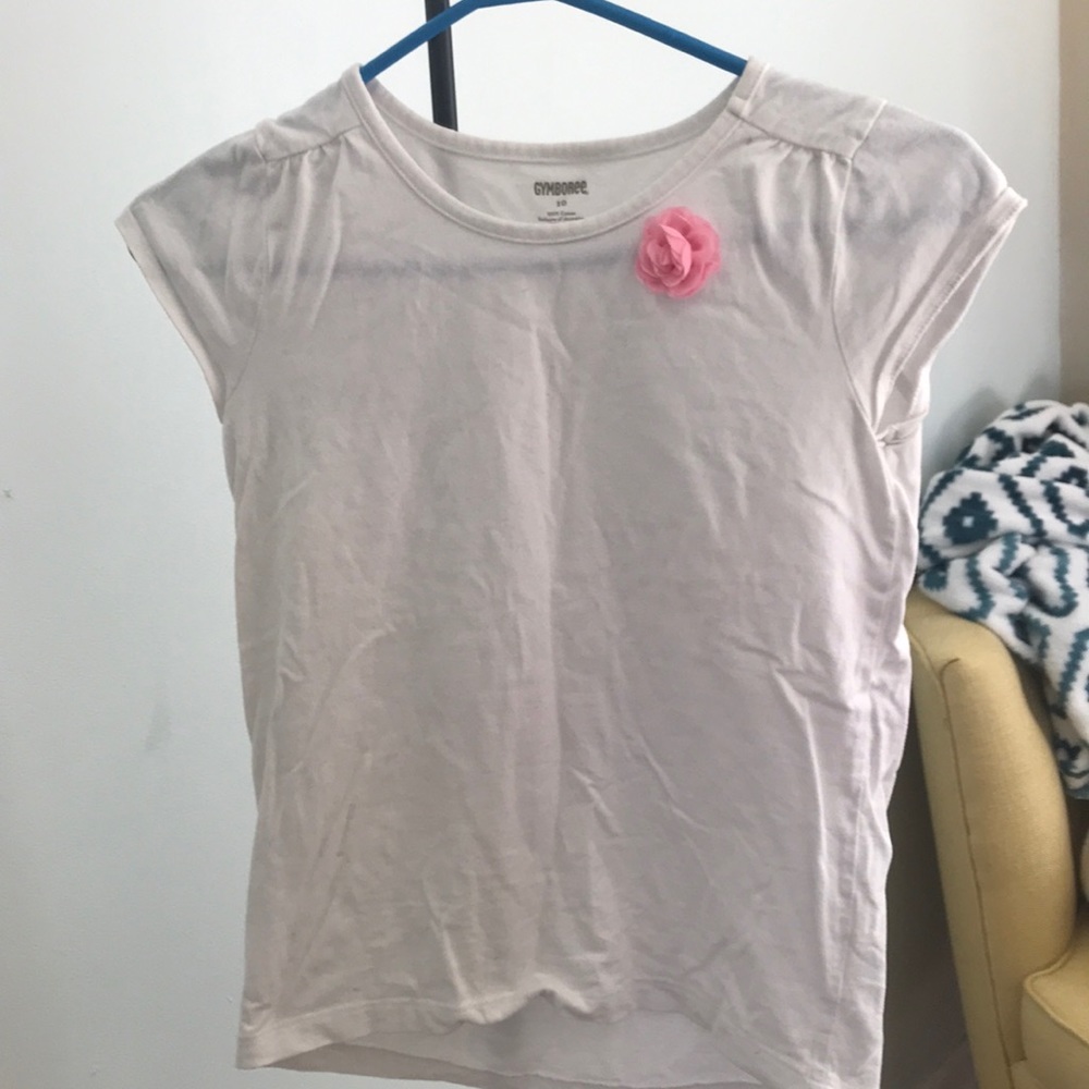 Girls 10 White Shirt